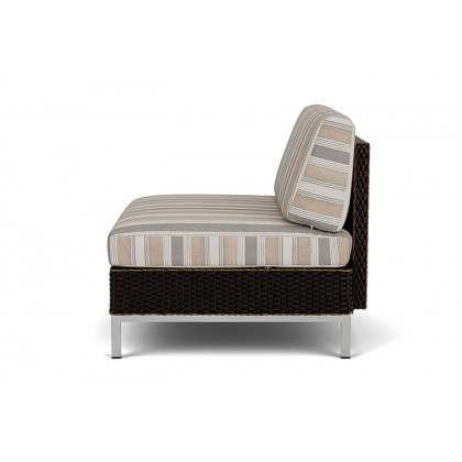 Lloyd Flanders™ Elements Armless Lounge Chair with Loom - Mink