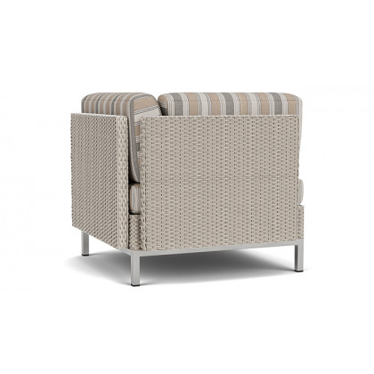Lloyd Flanders™ Elements Corner Sectional with Loom Back - Linen