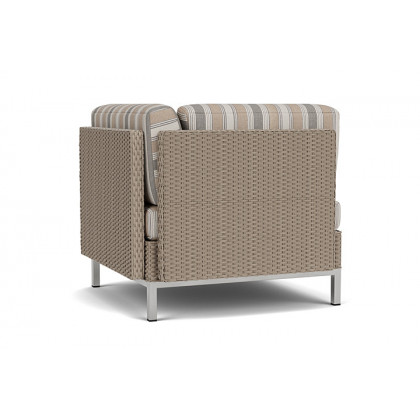 Lloyd Flanders™ Elements Corner Sectional with Loom Back - French Beige