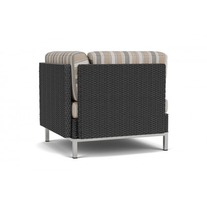 Lloyd Flanders™ Elements Corner Sectional with Loom Back - Charcoal