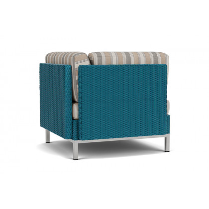 Lloyd Flanders™ Elements Corner Sectional with Loom Back - Peacock