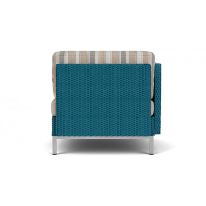 Lloyd Flanders™ Elements Corner Sectional with Loom Back - Peacock