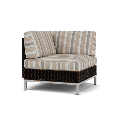 Lloyd Flanders™ Elements Corner Sectional with Loom Back - Mink