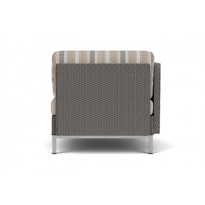 Lloyd Flanders™ Elements Corner Sectional with Loom Back - Pewter