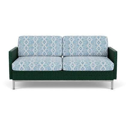Lloyd Flanders - Elements Settee with Loom Arms and Back