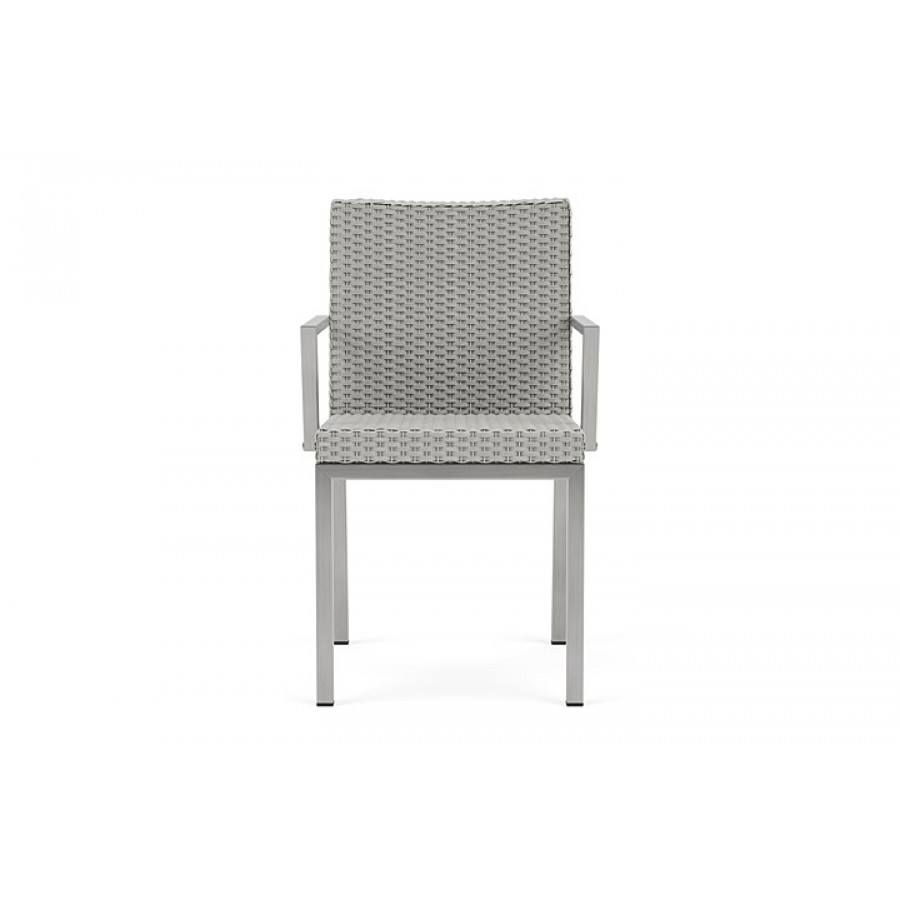 Lloyd Flanders™ Elements Dining Armchair - Platinum