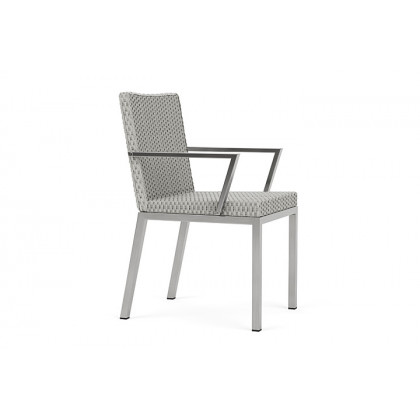 Lloyd Flanders™ Elements Dining Armchair - Platinum