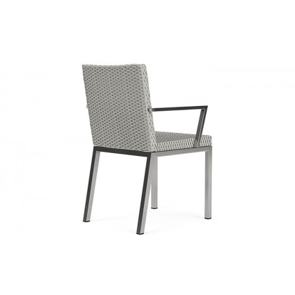 Lloyd Flanders™ Elements Dining Armchair - Platinum