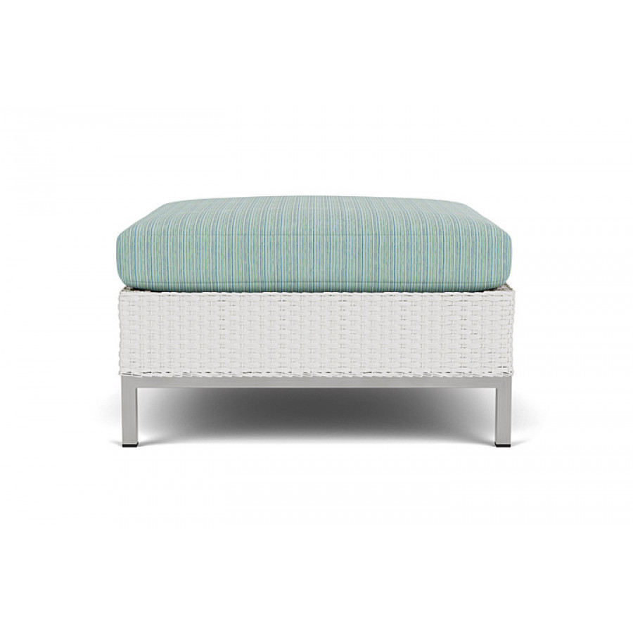 Lloyd Flanders™ Elements Ottoman  - Matte White
