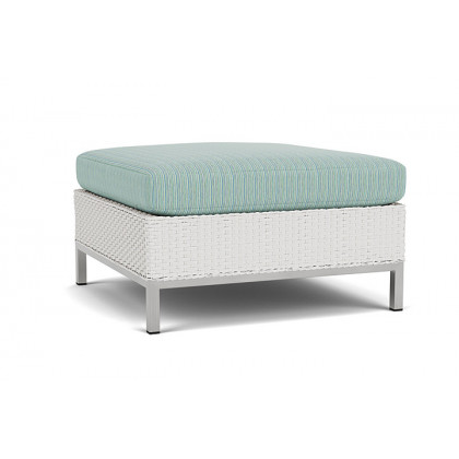 Lloyd Flanders™ Elements Ottoman  - Matte White
