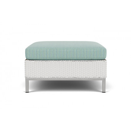 Lloyd Flanders™ Elements Ottoman  - Matte White
