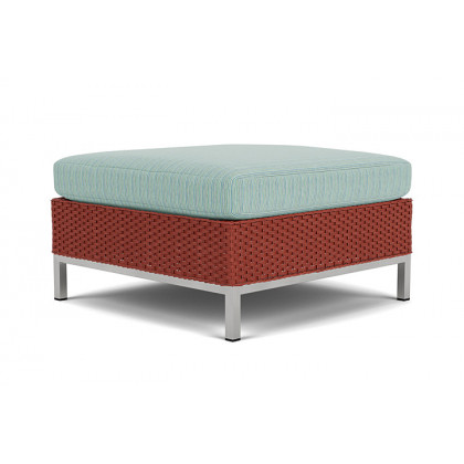 Lloyd Flanders™ Elements Ottoman  - Terracotta
