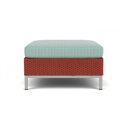 Lloyd Flanders™ Elements Ottoman  - Terracotta