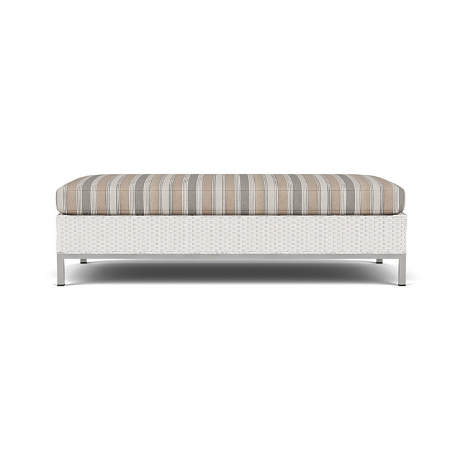 Lloyd Flanders™ Elements Large Ottoman - White
