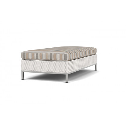 Lloyd Flanders™ Elements Large Ottoman - White