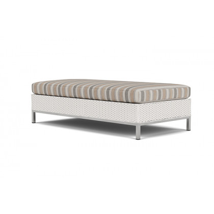 Lloyd Flanders™ Elements Large Ottoman - White
