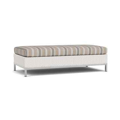 Lloyd Flanders™ Elements Large Ottoman - White