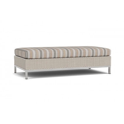 Lloyd Flanders™ Elements Large Ottoman - Linen