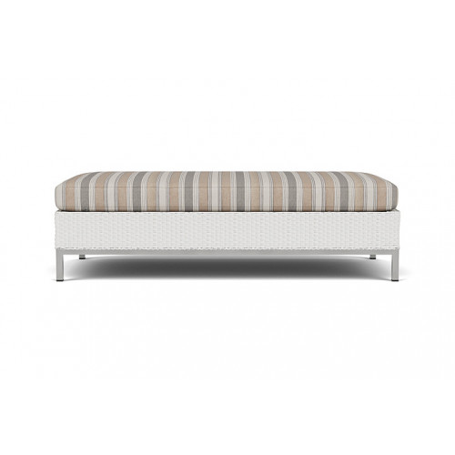 Lloyd Flanders™ Elements Large Ottoman - Matte White