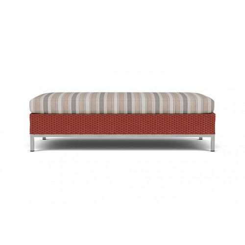 Lloyd Flanders™ Elements Large Ottoman - Terracotta