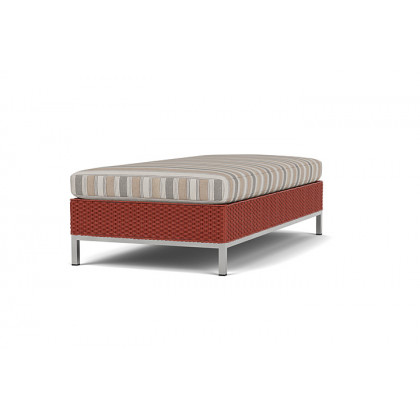 Lloyd Flanders™ Elements Large Ottoman - Terracotta