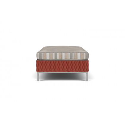 Lloyd Flanders™ Elements Large Ottoman - Terracotta