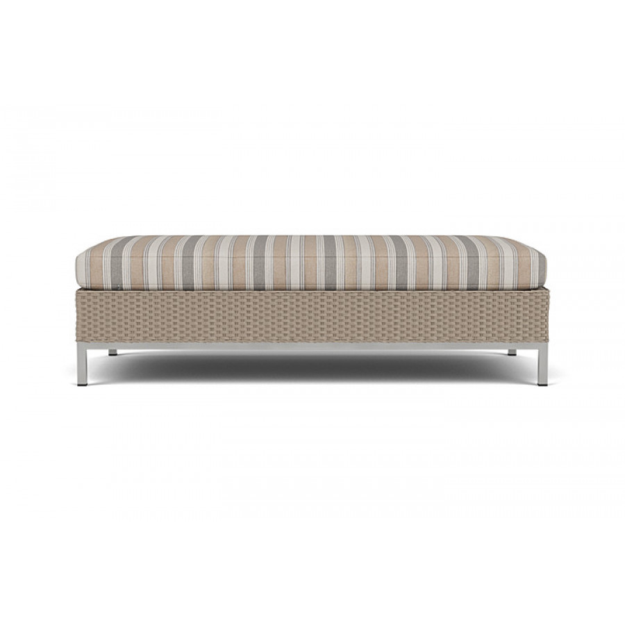 Lloyd Flanders™ Elements Large Ottoman - French Beige