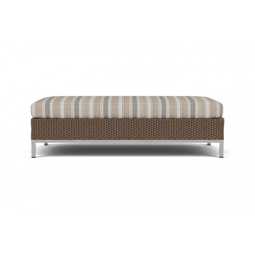Lloyd Flanders™ Elements Large Ottoman - Bark