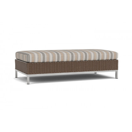 Lloyd Flanders™ Elements Large Ottoman - Bark