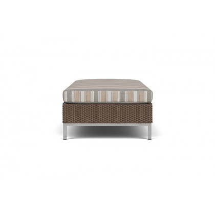 Lloyd Flanders™ Elements Large Ottoman - Bark
