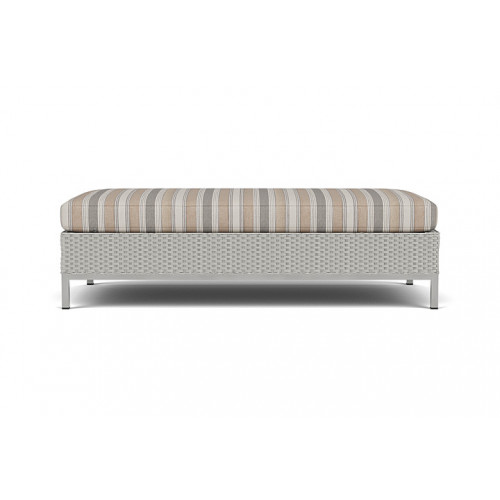 Lloyd Flanders™ Elements Large Ottoman - Platinum