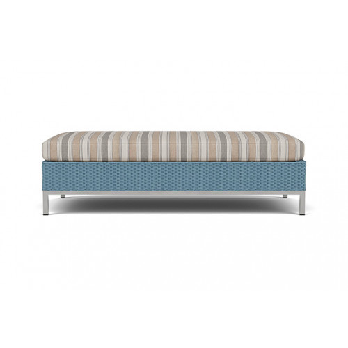 Lloyd Flanders™ Elements Large Ottoman - Stillwater