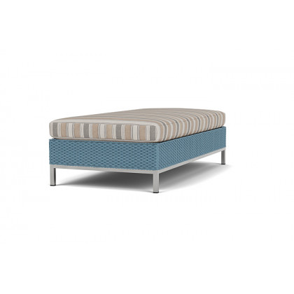 Lloyd Flanders™ Elements Large Ottoman - Stillwater