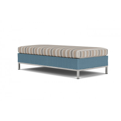 Lloyd Flanders™ Elements Large Ottoman - Stillwater