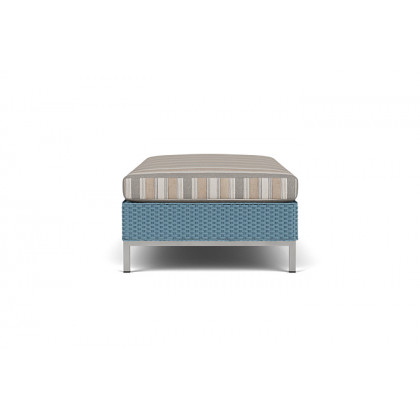 Lloyd Flanders™ Elements Large Ottoman - Stillwater