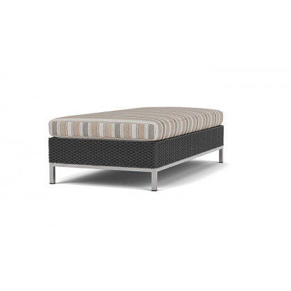Lloyd Flanders™ Elements Large Ottoman - Charcoal
