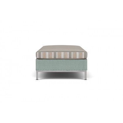 Lloyd Flanders™ Elements Large Ottoman - Sea Glass