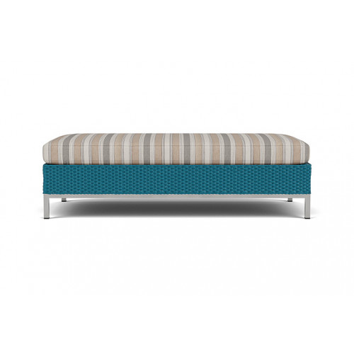 Lloyd Flanders™ Elements Large Ottoman - Peacock