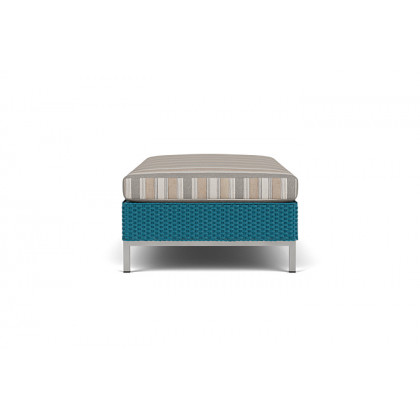 Lloyd Flanders™ Elements Large Ottoman - Peacock