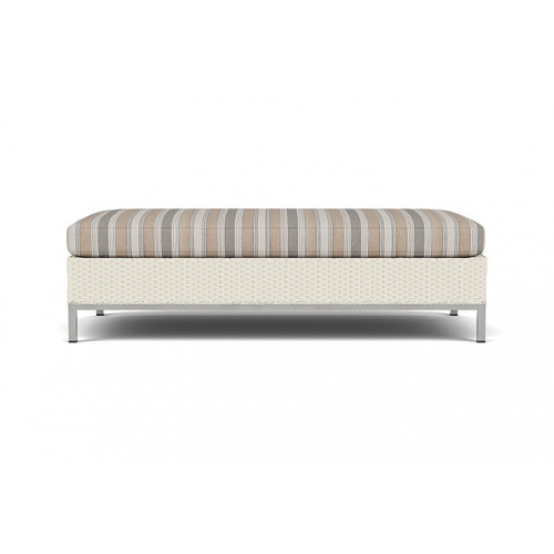 Lloyd Flanders™ Elements Large Ottoman - Ivory