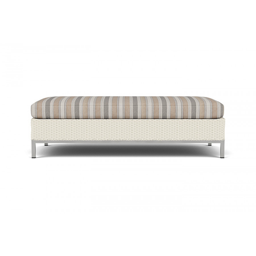 Lloyd Flanders™ Elements Large Ottoman - Ivory