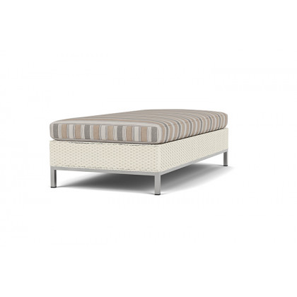 Lloyd Flanders™ Elements Large Ottoman - Ivory