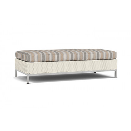 Lloyd Flanders™ Elements Large Ottoman - Ivory