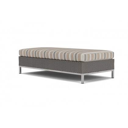Lloyd Flanders™ Elements Large Ottoman - Pewter