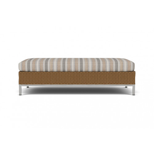Lloyd Flanders™ Elements Large Ottoman - Hickory