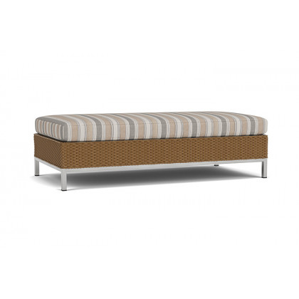 Lloyd Flanders™ Elements Large Ottoman - Hickory
