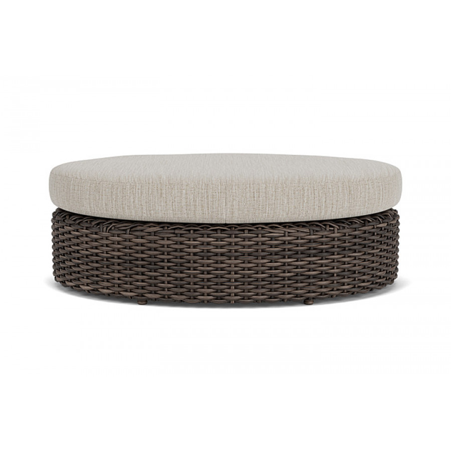 Lloyd Flanders™ Largo Oval Ottoman - Callen Celadon