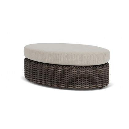 Lloyd Flanders™ Largo Oval Ottoman - Callen Celadon