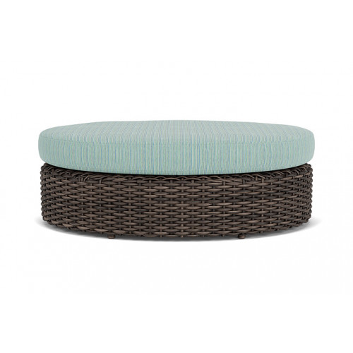 Lloyd Flanders™ Largo Oval Ottoman - Unearth Dew