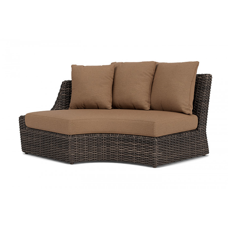 Lloyd Flanders - Largo Right Arm Curved Sofa Sectional